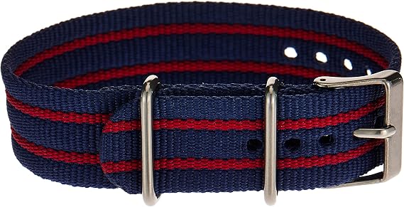 Timex Unisex 20mm Fabric Slip-Thru Single Layer Strap