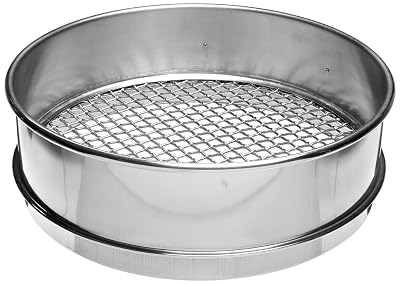 Advantech Stainless Steel Test Sieves, 8 Diameter, 0.265 Mesh, Full Height