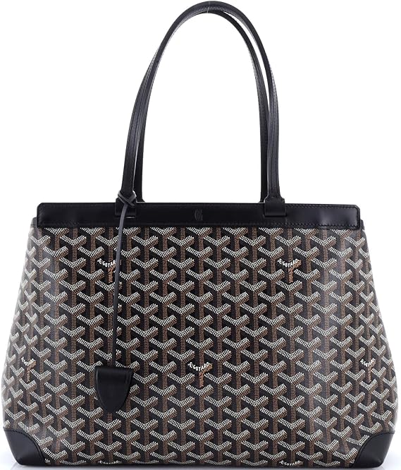 Pre-Loved Bellechasse Bag Coated Canvas PM, Black