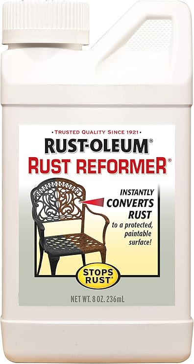 Rust-Oleum 7830730 Stops Rust Rust Reformer Formula, 8 oz, Black