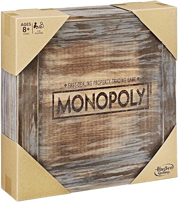 Hasbro Gaming Monopoly Game: Rustic Series Edition