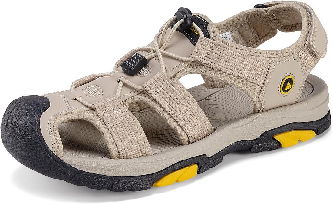 Mishansha Closed Sandals Men's Outdoor Size 39-46 Breathable non-slip summer comfort comfortable casual men's sandals outdoor sandals sports sandals