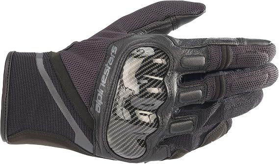 Alpinestars Chrome Glove (Black/Tar Gray, L)