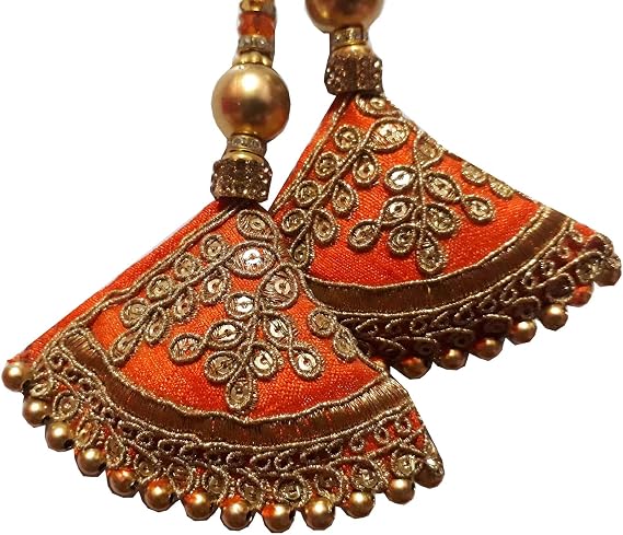 Indian Tassels Sequence Beads Work Accessory Blouse Sari Latkan Boho Hippie Jewelery Making Ethnic Craft Sewing Sari Dress Material