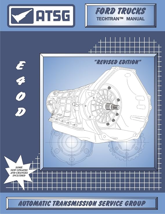 ATSG E4OD Ford Transmission Repair Manual (E4OD Solenoid Pack - E4OD Torque Converter - E4OD Pan - E4OD Rebuilt Kit - Best Repair Book Available!)
