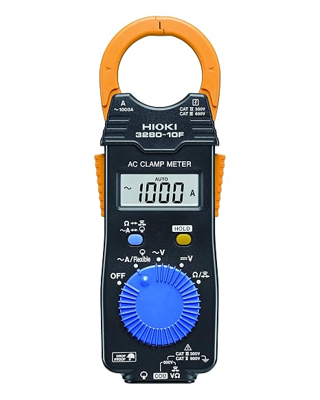 Hioki Electric 3280-10F AC Clamp Meter, Small/Thin