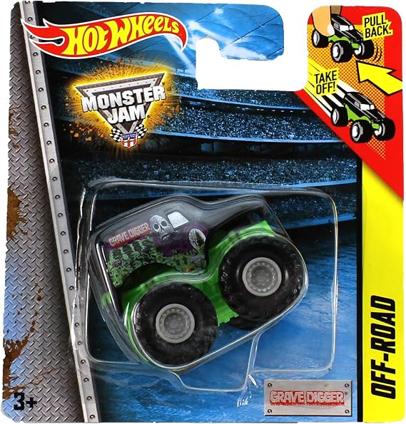 Hot Wheels Monster Jam GRAVE DIGGER Speed Demons Collectible Truck