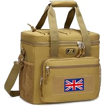 Lunch Box for Men, Tactical Lunch Bag MOLLE Webbing Leakproof Insulated Large Lunch Cooler Women Adult Meal with Adjustable Lunch Pail for Work Finishing Picnic Office