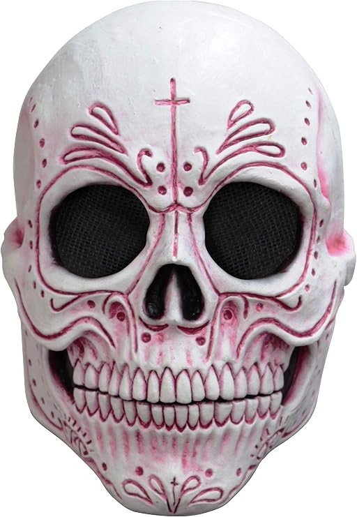 Ghoulish Productions Mexican Catrina Latex Mask Halloween Party Adult