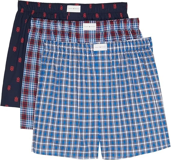 Tommy Hilfiger Cotton Classics Woven Boxer 3-Pack