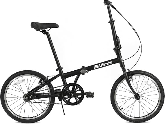 FabricBike Folding Bicycle Alloy Frame Single Speed 3 Colours