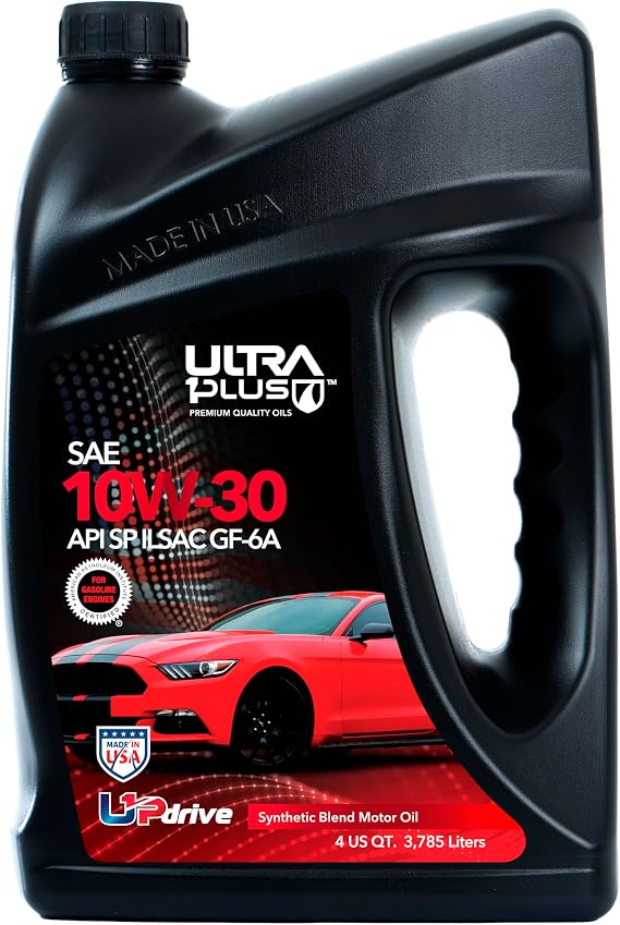 Ultra1Plus SAE 10W-30 Synthetic Blend Motor Oil API SP ILSAC GF-6A