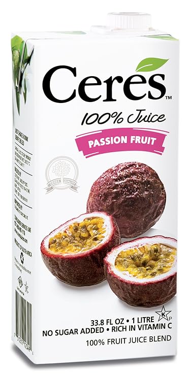 Ceres 100% Fruit Juice Blend, Passion Fruit, 33.8 Ounce