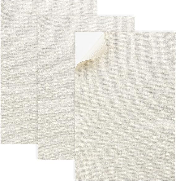 AHQiZFX 3Pcs Canvas Repair Patch, 8×12 Inch Canvas Repair Tape,
