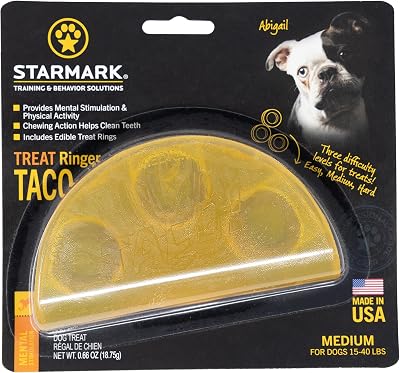 Treat Ringer Taco Toy for Medium Dogs