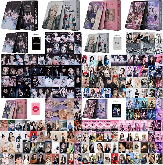 Black Pink Merch Blackpink Fan Item 220 Pieces Lomo Card New Album Photocard Kpop Merchandise