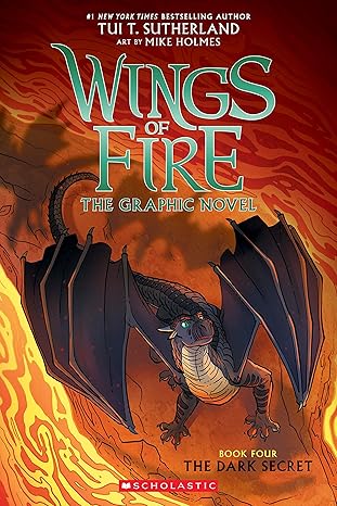 Wings of Fire: The Dark Secret: A Graphic Novel (Wings of Fire Graphic Novel #4) (4)