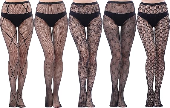 Sexy Fishnet Stokings Floral Lace Pantyhose Patterned Leggings Tights
