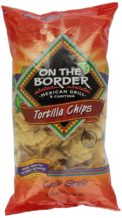On The Border Mexican Grill and Cantina Chips, 24 Ounce