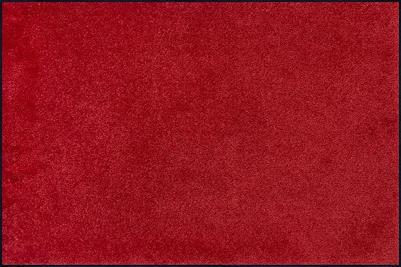 Kleen-Tex wash+dry doormat, Ruby Red 120x180cm, inside and outside, washable, red