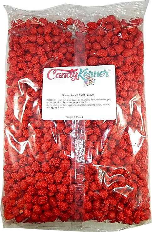 French Burnt Peanuts Candy 5lb. - 62904-5