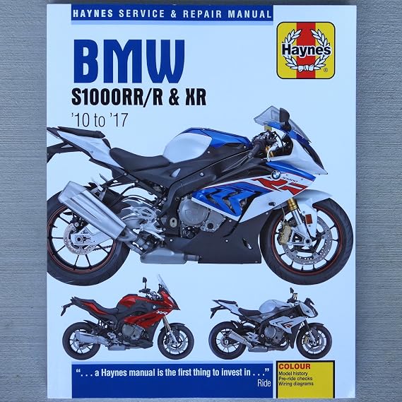 2010-2017 Bmw S1000 S1000rr S1000r S1000xr S 1000 Rr R Xr S1000 1000rr 1000r 1000xr Haynes Repair Manual 6400