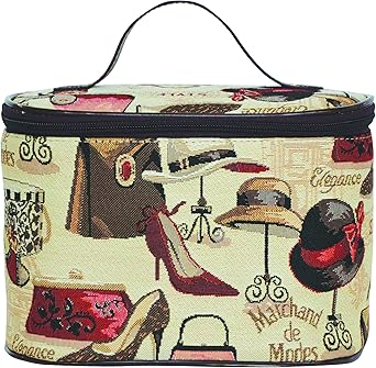 Signare Womens Vanity Bag/Toiletry Case/Make-Up Case, Available in 14 Designs