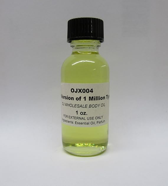 Premium Fragrance Body Oil (OJX004 Our Version of 1 Million Type, 1 oz.)