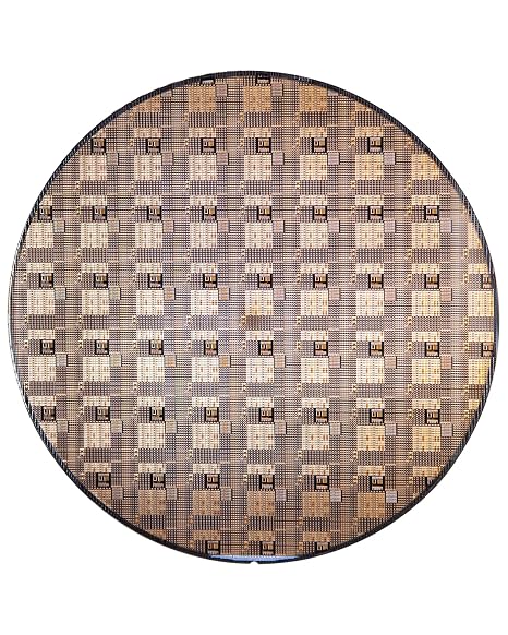 Integrated Circuit Real Chip, Uncut Ic Si Wafer Silicon, 8 in