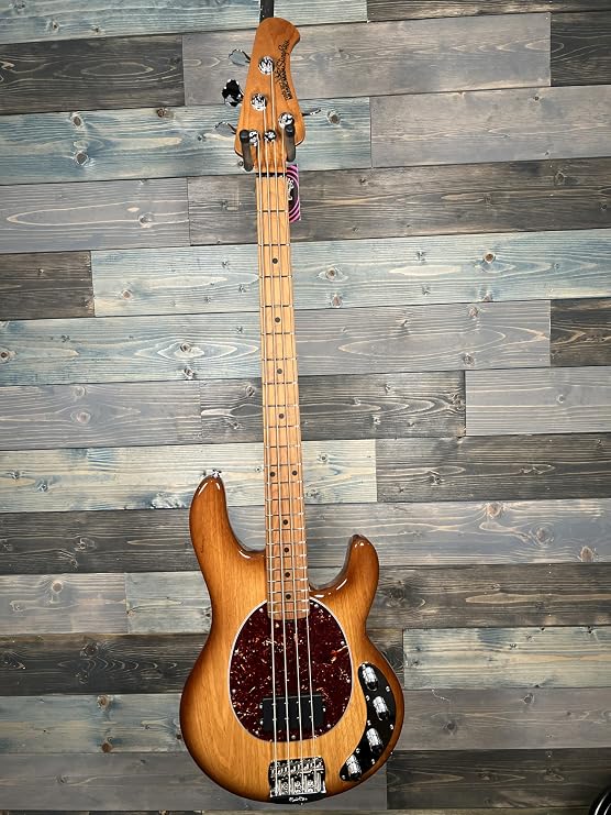Ernie Ball Music Man StingRay Special Bass Guitar - Hot Honey with Maple Fingerboard