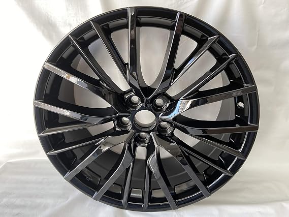 1pc 20" NEW 2019 GLOSS BLACK RX350 RX450H FSPORT STYLE WHEELS RIMS FITS LEXUS