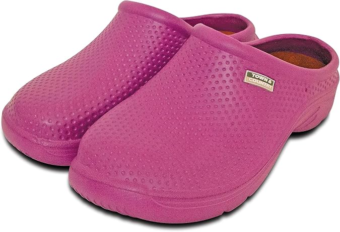 Town & Country Clogs Mens/Womens Ladies/Gents Gardening Super Soft Clogs/Cloggies Lightweight Cushioned Some Colours with Fleecy Insole