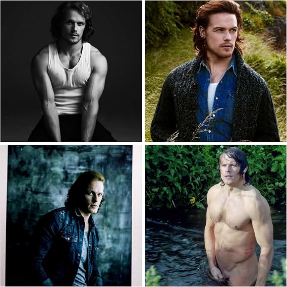SAM Heughan Outlander All 4 Pictures New 4 X6 a Bundle