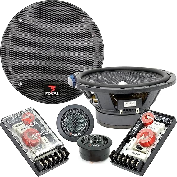 Focal Access 165A1 6.5 120 Watts 2-Way Car Audio Component Speaker Kit