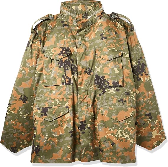 Miltec Men's Flecktarn Camouflage M65 Field Jacket