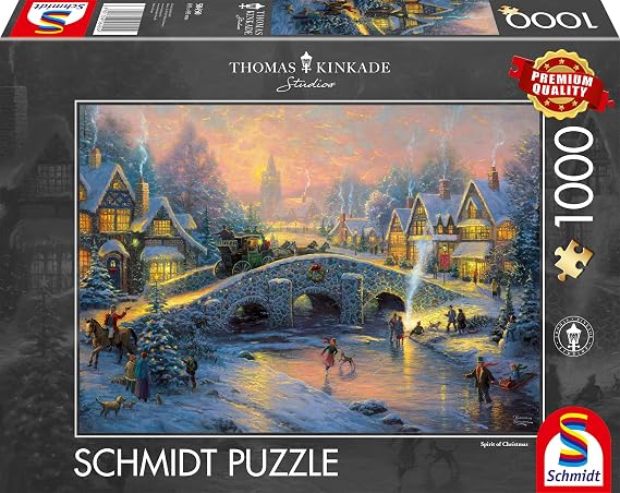 Schmidt Spiele 58450 "Spirit of Christmas Puzzle (1000-Piece)