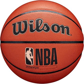 WILSON NBA Forge Indoor/Outdoor Basketball - Brown, Size 6-28.5"