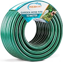 Reinforced Garden Hose Pipe - Weatherproof Kink Resistant Garden Hosepipe for Watering, Gardening and Cleaning Tasks - Strong Universal Water Hose Pipe - Durable Flexible Hosepipe (50m)