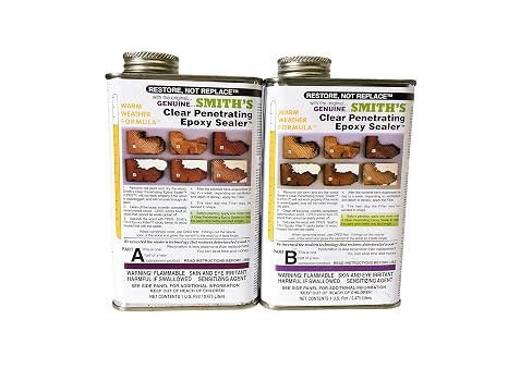Smith's Original Clear Penetrating Epoxy SealerTM [CPES] 2 Pint - Warm Weather Formula (WW)