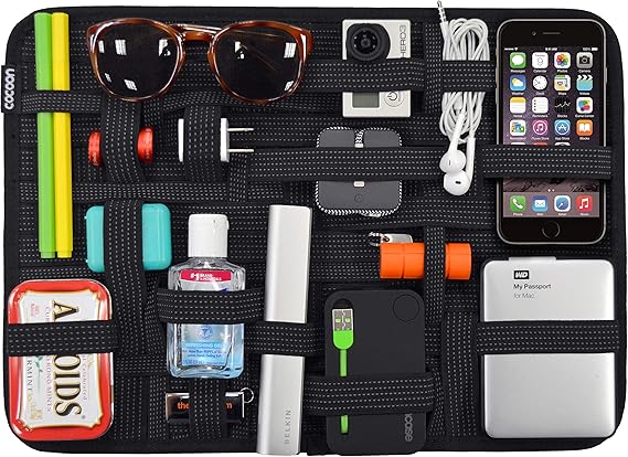 Cocoon CPG51BK GRID-IT! Accessory Organizer - xLarge 11" x 15" Luggage Accessory (Black)