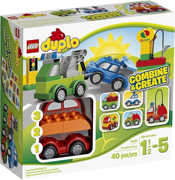 LEGO Duplo My First 10552 Creative Cars Building Set