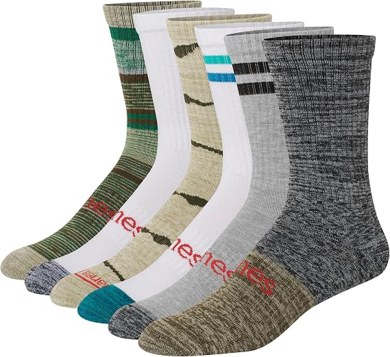 Hanes Men's Hanes Men's Socks, Ultimate Originals Crew, Ankle and No Show Socks