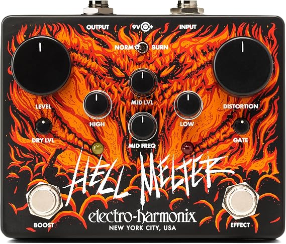 Electro-Harmonix Hell Melter Distortion Pedal