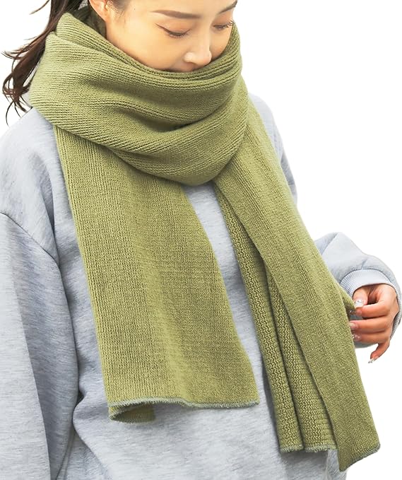Wander Agio Womens Warm Winter Infinity Scarves Set Blanket Scarf Pure Color