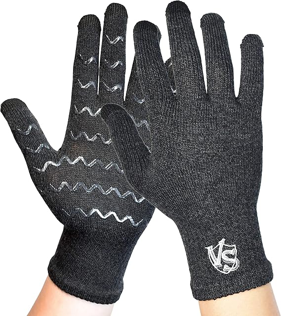 Vital Salveo Full Finger Touchscreen Arthritis Gloves NonSlip Carpal Tunnel-Pair