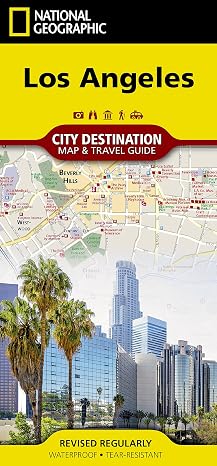Los Angeles Map (National Geographic Destination City Map)