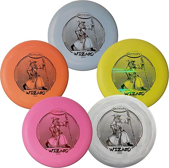Gateway Wizard Disc Golf Putter Approach Disc - 5 Pack