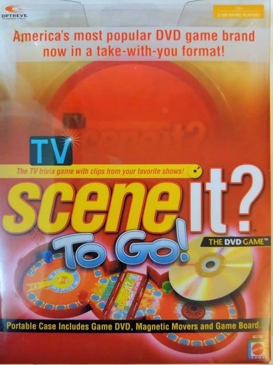 Mattel TV Scene It? to Go! The DVD Game