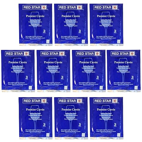 Red Star Premier 10 Packets Cuvee Yeast