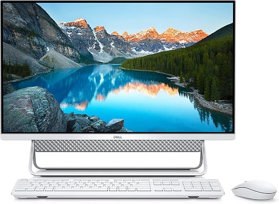DELL Newest Inspiron 27" 7700 All-in-One Desktop, FHD Touch Display, 11th Gen Intel i7-1165G7, Intel Iris Xe Graphics, 16GB RAM, 1TB SSD, IR Camera, WiFi 6, Wireless KB&Mouse, Win 11 Home, Silver
